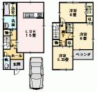 完成済の新築住宅 岸和田市田治米町