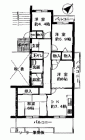 三面バルコニー付のマンション 泉大津市末広町
