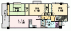 角部屋で駅5分のマンション 岸和田市加守町