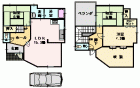レンガ石張りで屋根裏収納付 岸和田市土生町