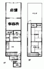 岸和田市 池尻町 駅8分で前面7ｍ 南西向で空家