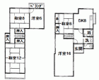 泉南郡 熊取町 大久保北 駅12分で6LDK 土地40坪
