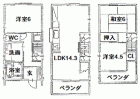 泉大津市 助松町 駅5分で3LDK フリープラン