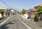 阪南市 緑ヶ丘 南東角地で前面6m 店舗付で61坪付